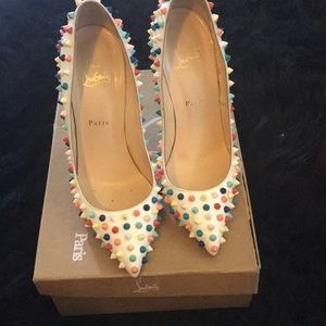 Christian Louboutin pigalle spikes ,